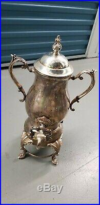 Details about   Vintage International Silver Rogers Coffee Pot In Reflection Manufacturers #9201 