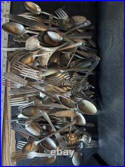 10 Lbs Scrap Silver Flatware