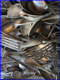 10 Lbs Scrap Silver Flatware