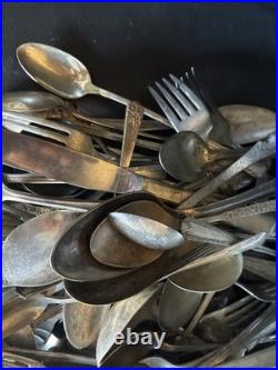 10 Lbs Scrap Silver Flatware