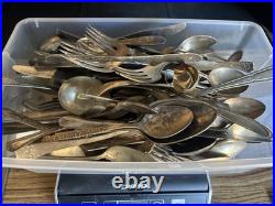 10 Lbs Scrap Silver Flatware