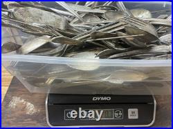 10 Lbs Scrap Silver Plated Flatware