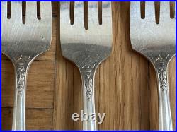 115pc Wm A Rogers Oneida A1 Plus Silverplate Flatware Silverware Set withServing 115pc Wm A Rogers Oneida A1 Plus Silverplate Flatware Silverware Set withServing