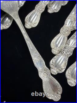 125 PC SET 1847 ROGERS BROS SILVERPLATE FLATWARE HERITAGE Pattern Service