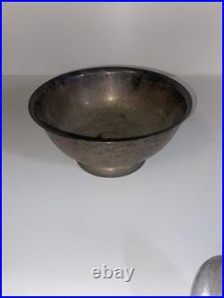 12 SPOONS 1 BOWL 1847 Rogers Bros XS Triple -United Silver aaa GORHAM EP YC779