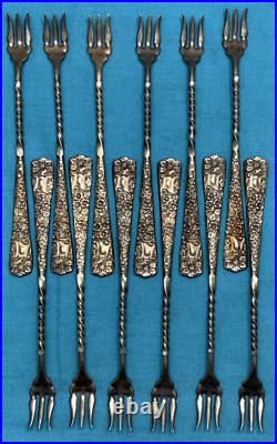 12 Silverplated 1892 PARA pattern OYSTER / SEAFOOD FORKS 1847 Rogers Bros 12 Silverplated 1892 PARA pattern OYSTER / SEAFOOD FORKS 1847 Rogers Bros