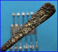 12 Silverplated 1892 PARA pattern OYSTER / SEAFOOD FORKS 1847 Rogers Bros 12 Silverplated 1892 PARA pattern OYSTER / SEAFOOD FORKS 1847 Rogers Bros
