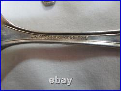 160pc Lady Doris Silver Plate Wm Rogers & Son AA Princess Pattern Antique 117-4A