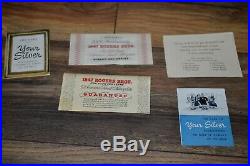 1847 1947 Rogers Bros Silverware ETERNALLY YOURS Set in Original Box 76 pieces