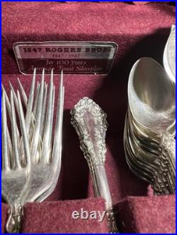 1847 ROGERSBERKSHIRE PATTERNSET WithMANY, MANY EXTRAS85 PCSDOVETAIL BOX1897