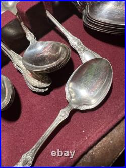 1847 ROGERSSHARON PATTERNSET WithLADLES, SERVING PCSGORGEOUS(58 PC)1910 1847 ROGERSSHARON PATTERNSET WithLADLES, SERVING PCSGORGEOUS(58 PC)1910