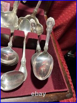 1847 ROGERSSHARON PATTERNSET WithLADLES, SERVING PCSGORGEOUS(58 PC)1910 1847 ROGERSSHARON PATTERNSET WithLADLES, SERVING PCSGORGEOUS(58 PC)1910