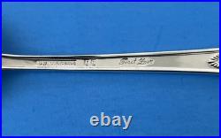 1847 ROGERS BROS 68 pc First Love Silver Plate Flatware with Wooden Chest