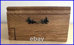 1847 ROGERS BROS 68 pc First Love Silver Plate Flatware with Wooden Chest