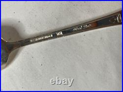 1847 ROGERS BROS FIRST LOVE SILVER-PLATE FLATWARE SET 57pc W CHEST 4653