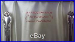 1847 ROGERS BROS. & INTERNATIONAL SILVERPLATE REMEMBRANCE SILVERWARE (66 pc)