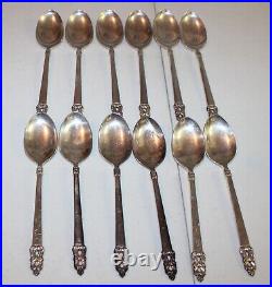 1847 ROGERS BROS Silverware 76 Pieces KING FREDERICK ROYAL EMPRESS 1969