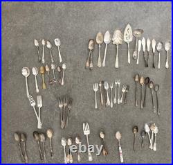 1847 ROGERS BROS Silverware Antique, plus various other unique pieces