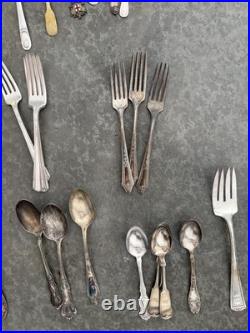 1847 ROGERS BROS Silverware Antique, plus various other unique pieces