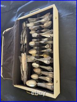 1847 ROGERS BROS Silverware Antique, plus various other unique pieces