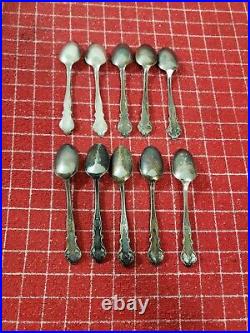 1847 ROGERS BROS XS TRIPLE PLATE CHARTER OAK Spoons Silverplate Flatware