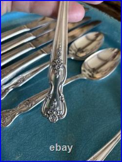 1847 Rodger's Silver Plate Flatware 14 Pieces Vintage Silverware 1847 Rodger's Silver Plate Flatware 14 Pieces Vintage Silverware
