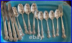 1847 Rodger's Silver Plate Flatware 14 Pieces Vintage Silverware 1847 Rodger's Silver Plate Flatware 14 Pieces Vintage Silverware