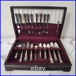 1847 Roger Bros America's Finest Silverplate 65pc With Original Box