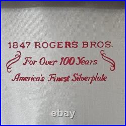 1847 Roger Bros America's Finest Silverplate 65pc With Original Box