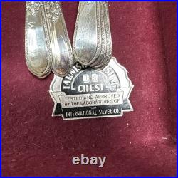 1847 Roger's Bros 52 Piece Silverware Set America's Finest Silverplate