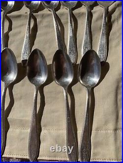 1847 Roger's Bros ARGOSY 64 Pieces 1920 Insico Knives Silverware Flatware Set