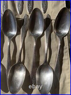 1847 Roger's Bros ARGOSY 64 Pieces 1920 Insico Knives Silverware Flatware Set
