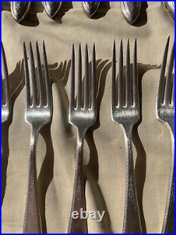 1847 Roger's Bros ARGOSY 64 Pieces 1920 Insico Knives Silverware Flatware Set