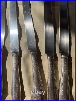 1847 Roger's Bros ARGOSY 64 Pieces 1920 Insico Knives Silverware Flatware Set