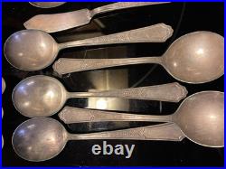 1847 Roger's Bros Ancestral Silver Plate Silverware Lot