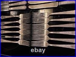 1847 Roger's Bros Ancestral Silver Plate Silverware Lot