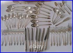 1847 Roger's Bros First Love 1937 90th Anniversary Plate + Pie & Case