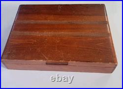 1847 Roger's Bros First Love 1937 90th Anniversary Plate + Pie & Case