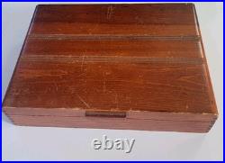 1847 Roger's Bros First Love 1937 90th Anniversary Plate + Pie & Case