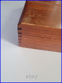 1847 Roger's Bros First Love 1937 90th Anniversary Plate + Pie & Case