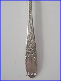 1847 Roger's Bros First Love 1937 90th Anniversary Plate + Pie & Case