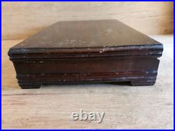 1847 Rogers Adoration Pattern Flatware Service For 7 withBox 50 Pc Set Silverplate