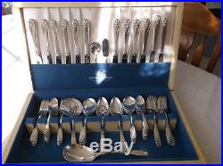 1847 Rogers Bros. 79pcs Service For 12 Silverplate Flatware Set