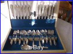 1847 Rogers Bros. 79pcs Service For 12 Silverplate Flatware Set