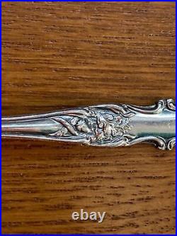 1847 Rogers Bros. A1 4.5 Silver Plate Spoons? Oak Acorn Pattern Set of 6