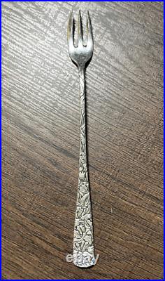1847 Rogers Bros. A1, Sterling Silver Plate Salad/Dessert Fork, 6
