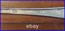 1847 Rogers Bros Ambassador Silver Plate Flatware For 8 + Serving Utensils 58 Ct