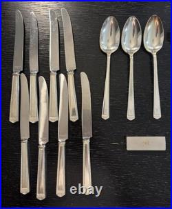 1847 Rogers Bros Ambassador Silverplate Flatware Set 54 Pieces