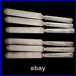 1847 Rogers Bros Anniversary Pattern Silverplate Flatware Set 36 Pc Vintage