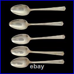 1847 Rogers Bros Anniversary Pattern Silverplate Flatware Set 36 Pc Vintage